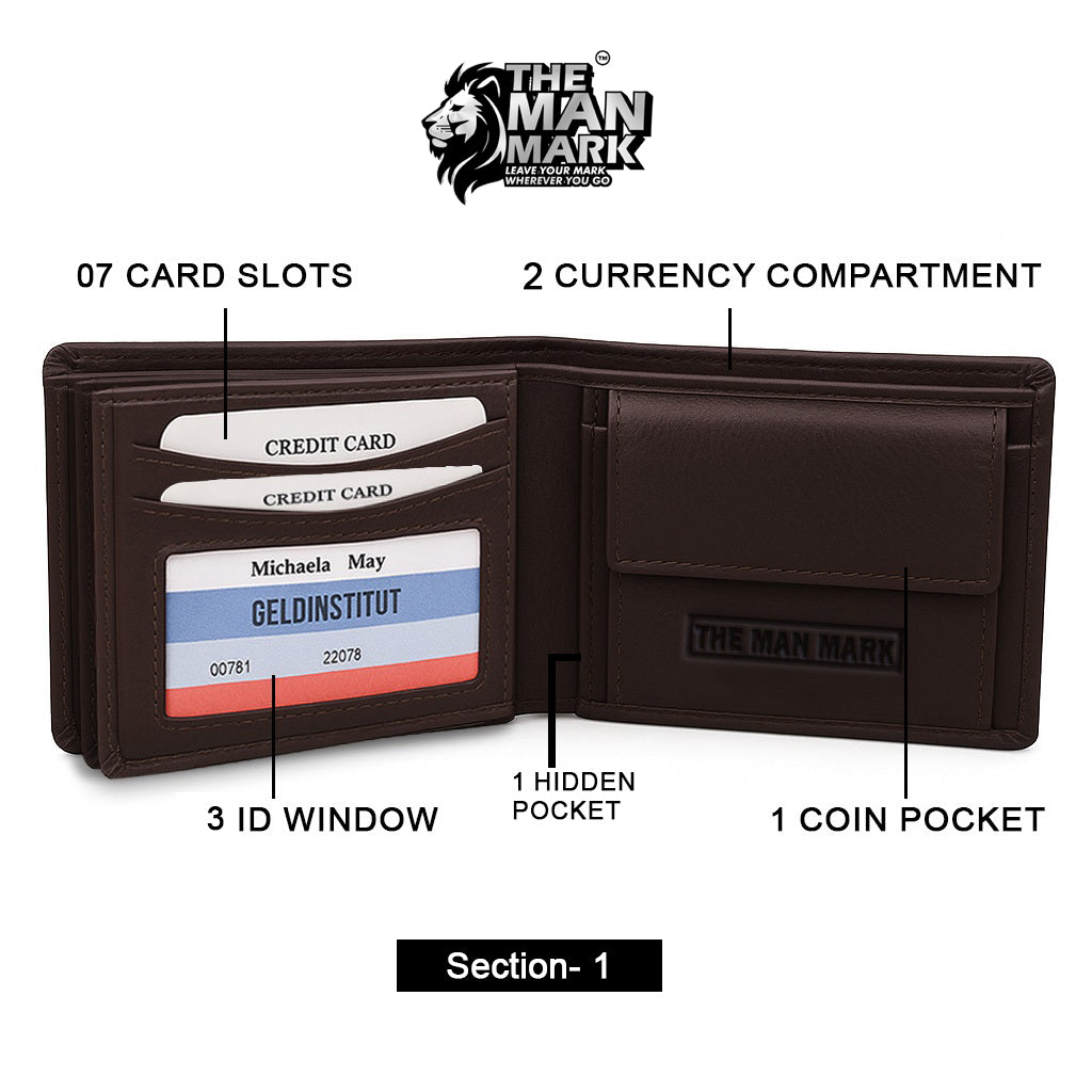Executive Mark Premium Leather Wallet