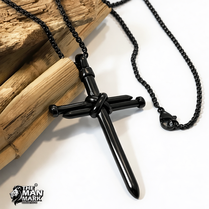 Vintage Cross Pendant for Men