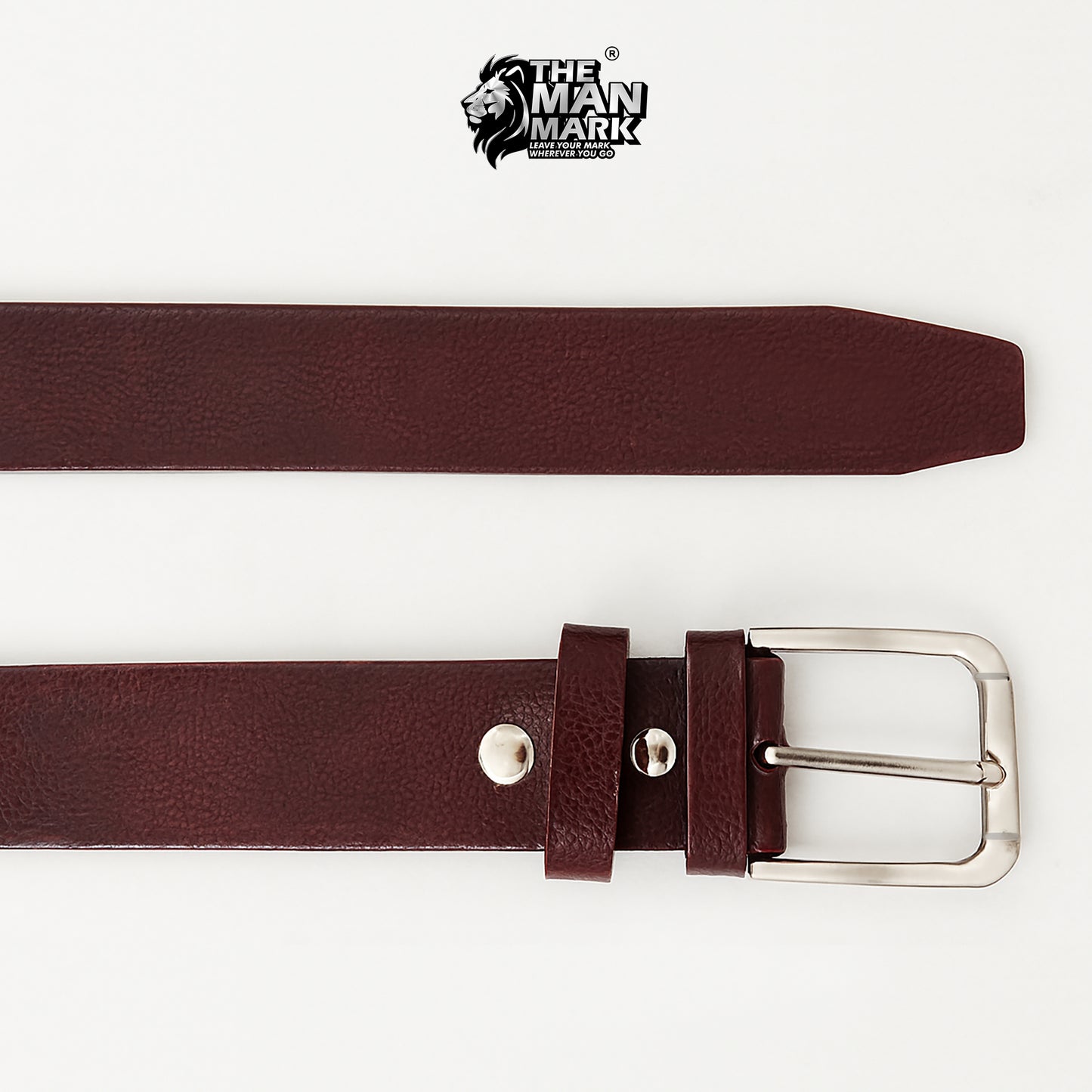 Classic Maroon Belt for Men