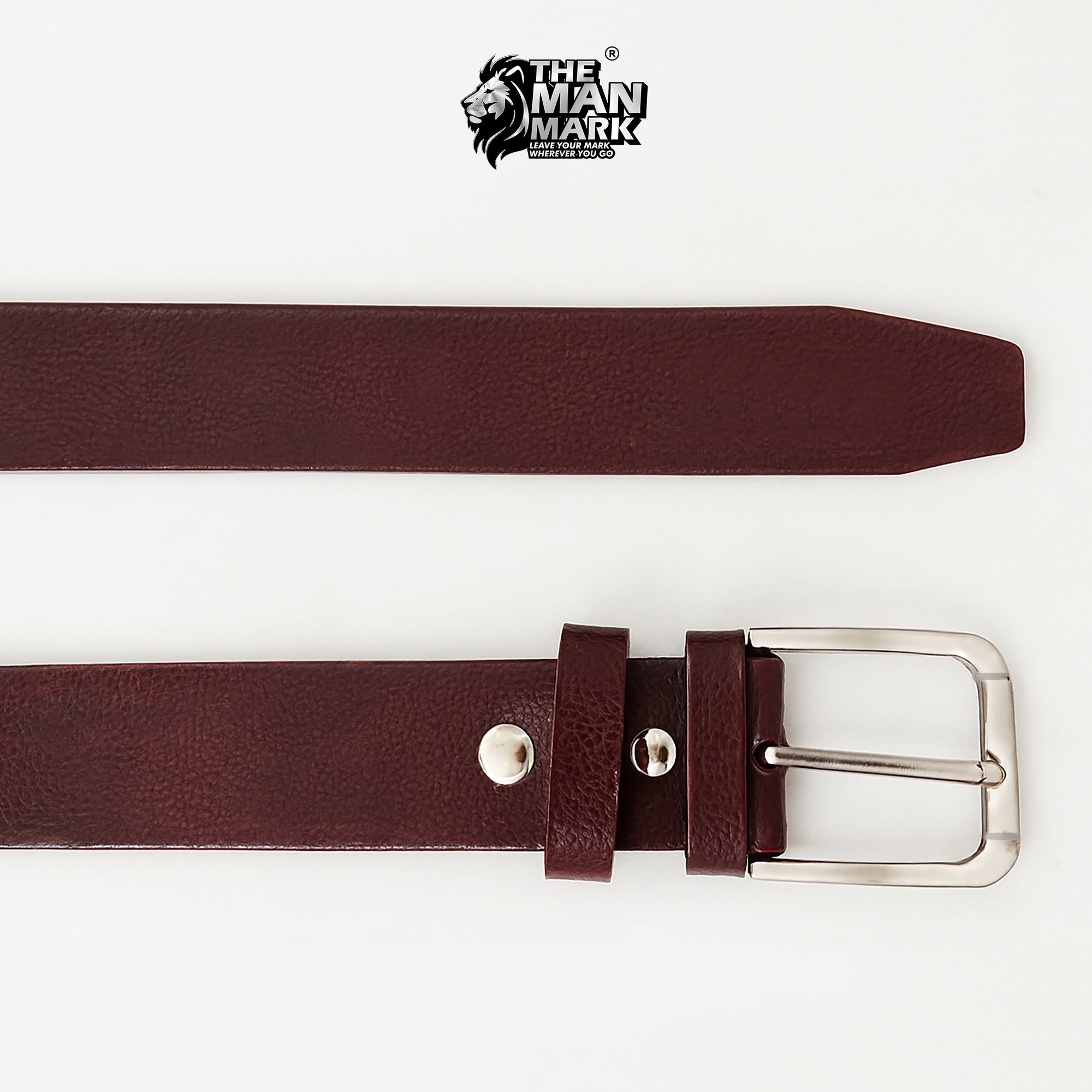 Classic Maroon Belt for Men