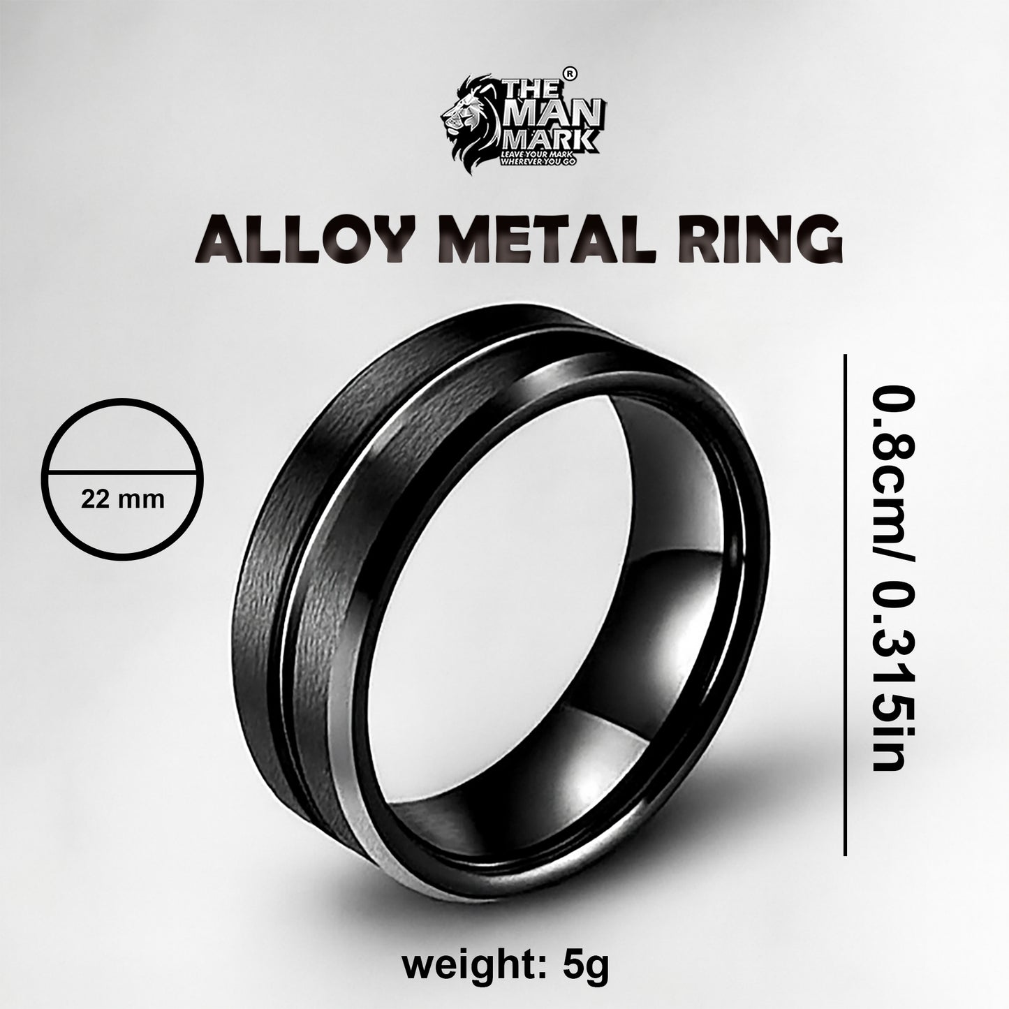 Majestic Edge Ring for Men