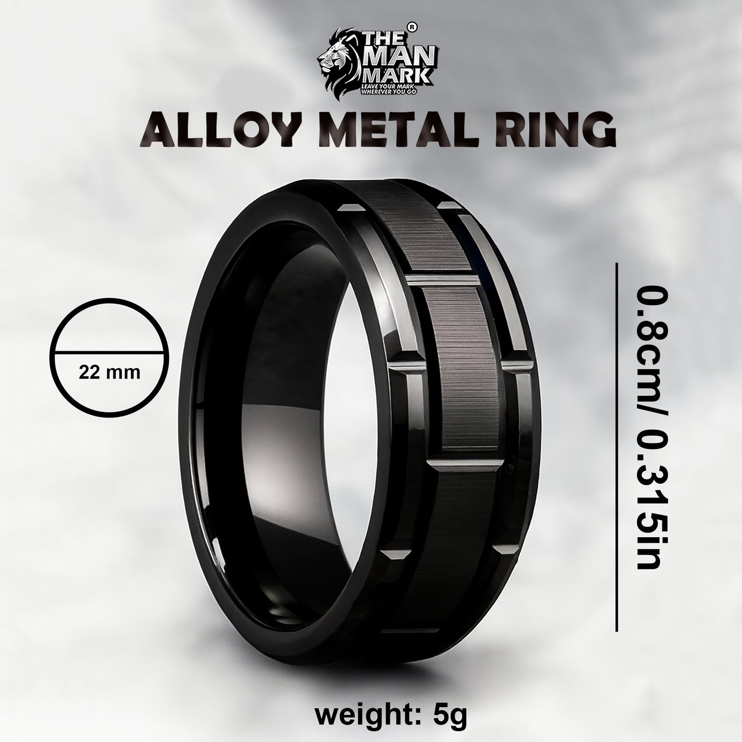 Titan Edge Ring for Men