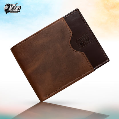 True Hold Pu Leather Wallet- 6 Card Slots, 2 Currency Pockets, 2 ID Window, RFID Protection - Perfect Gift for Birthday, Valentine's Day, Father's Day, Brother's Day, Anniversary, Rakhi, Diwali etc.