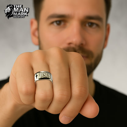 Alpha Faith Ring For Men