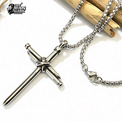 Vintage Cross Pendant for Men