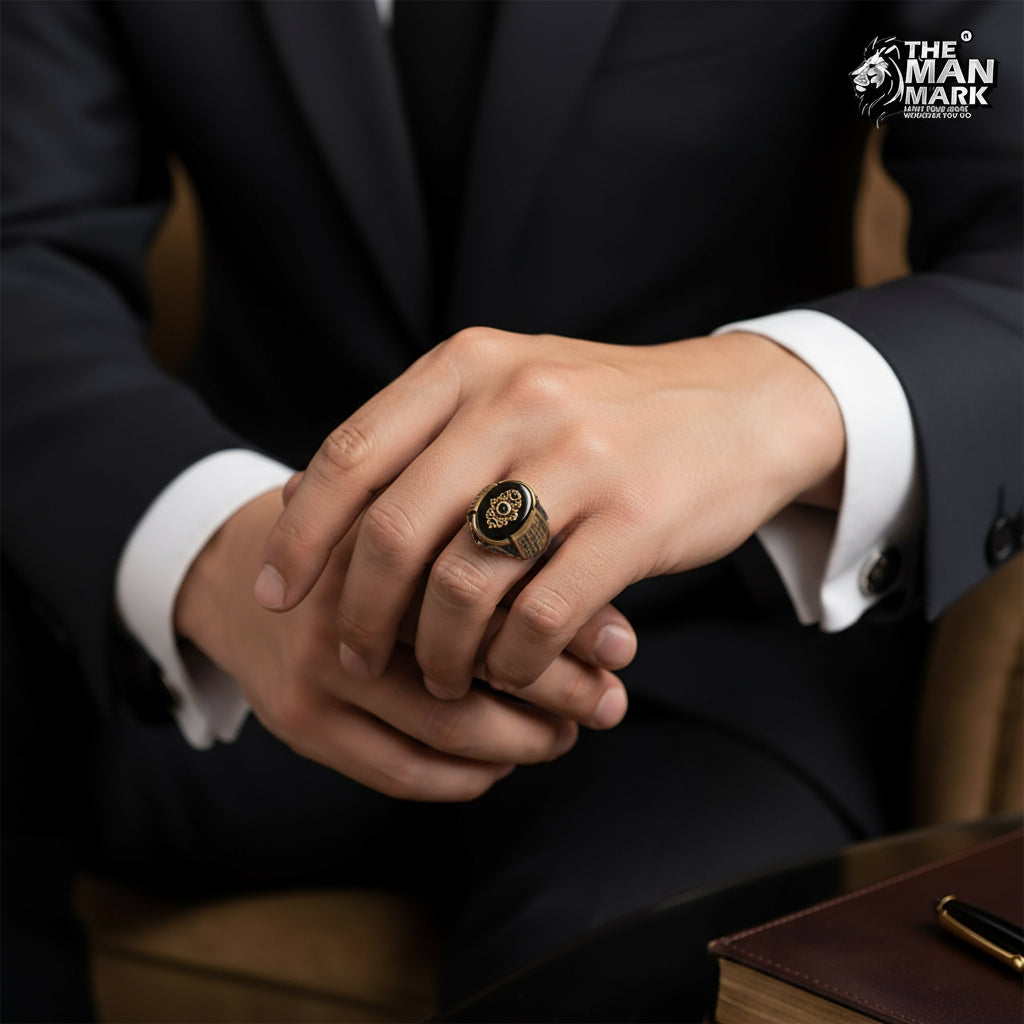 Royal Ember Ring for Men