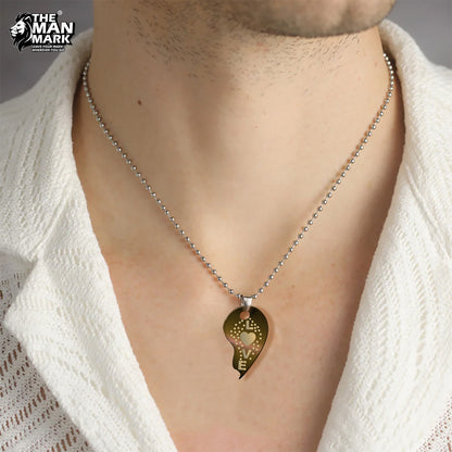 I Love You 2 In1 Pendent for Men & Women