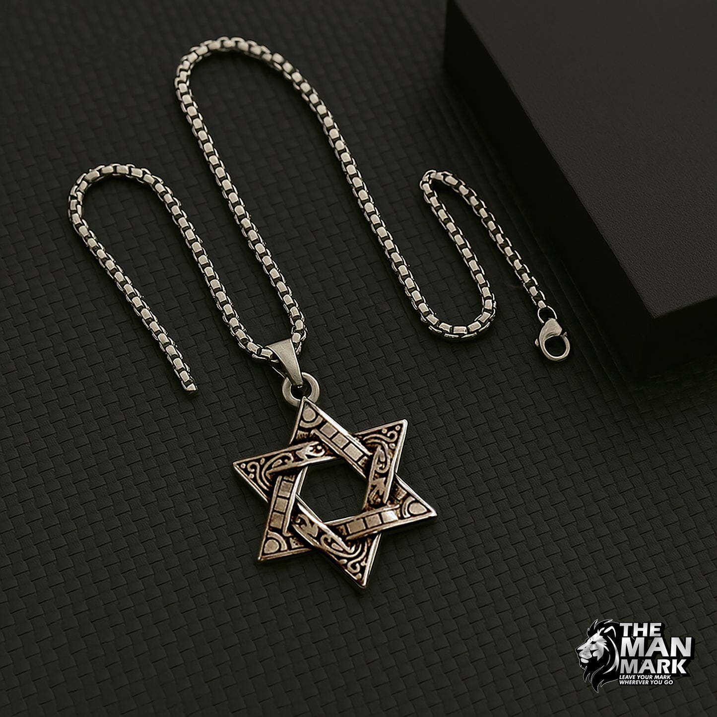 Hexagram Pendant for Men