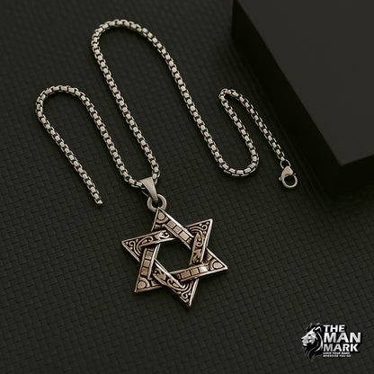 Hexagram Pendant for Men