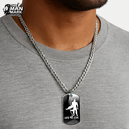 Jai Shree Ram Pendent for Men
