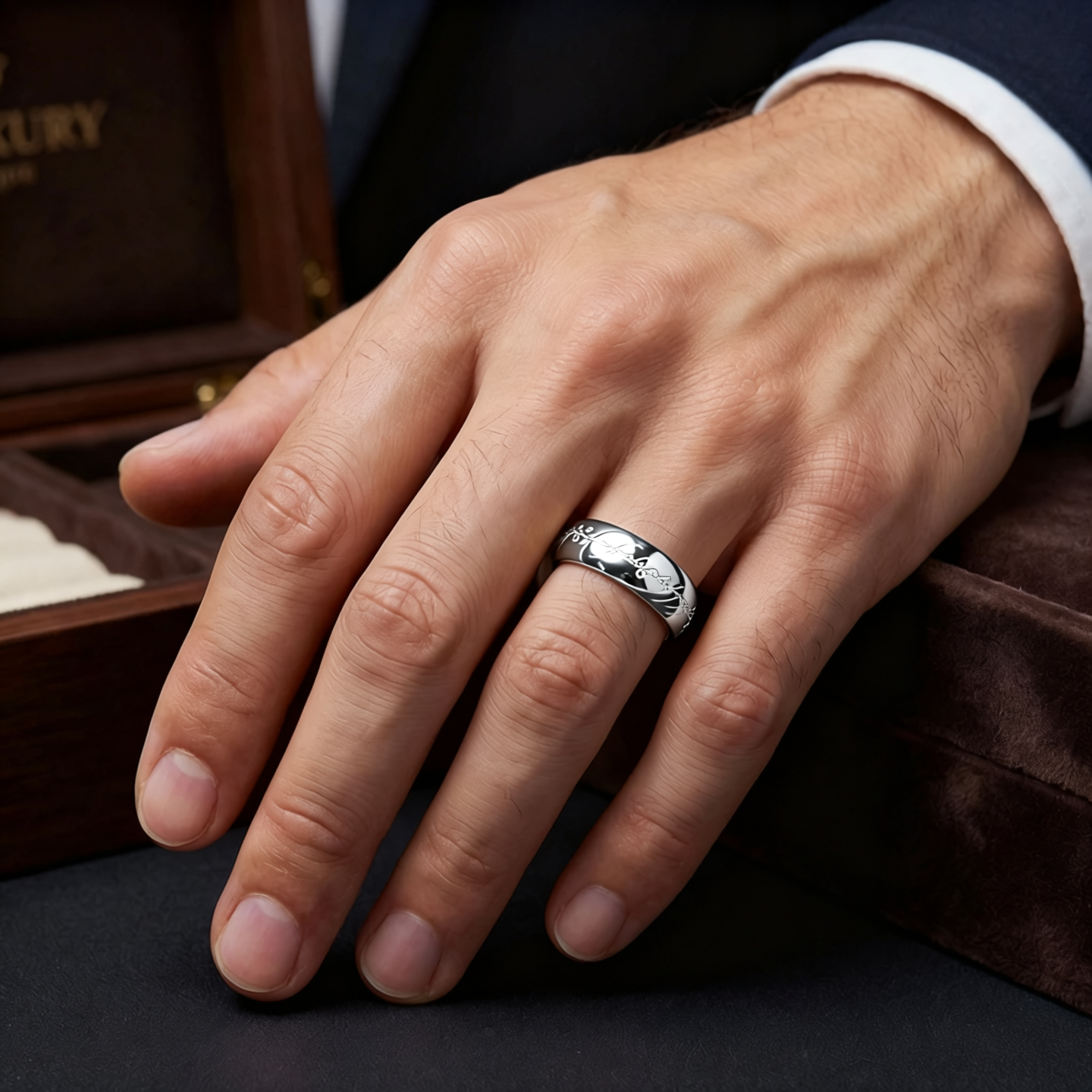 Allah Arabic religious Ring for Men