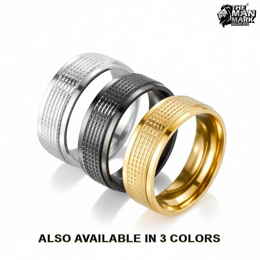 Regal Pattern Ring for Men