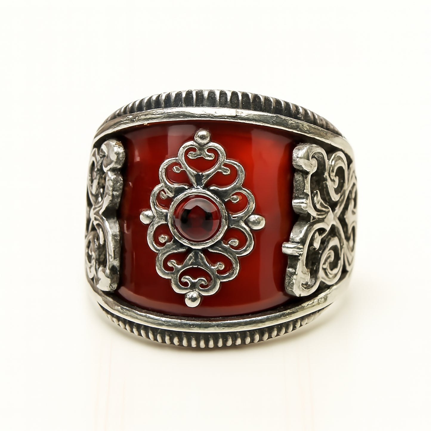 Inferno Crest Ring for Men