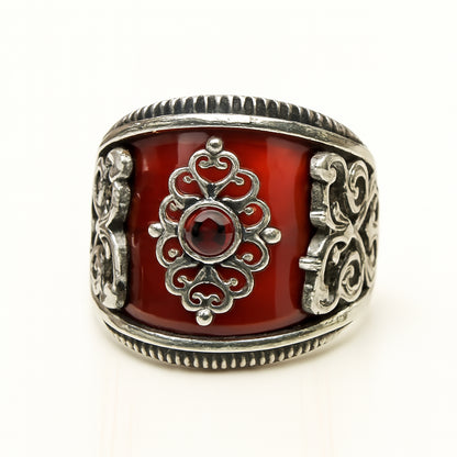 Inferno Crest Ring for Men