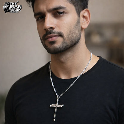 Vintage Cross Pendant for Men