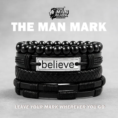 Believe Band Bracelets for Men