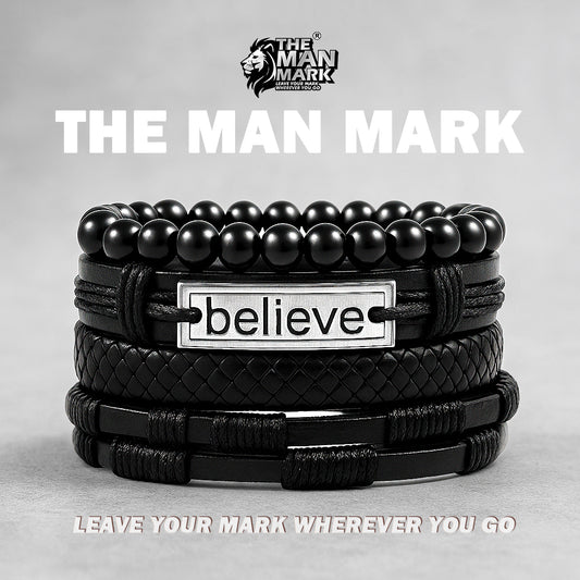 Believe Band Bracelets for Men
