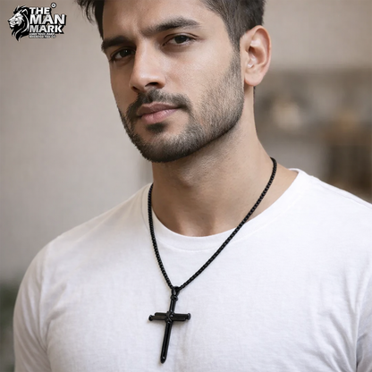 Vintage Cross Pendant for Men