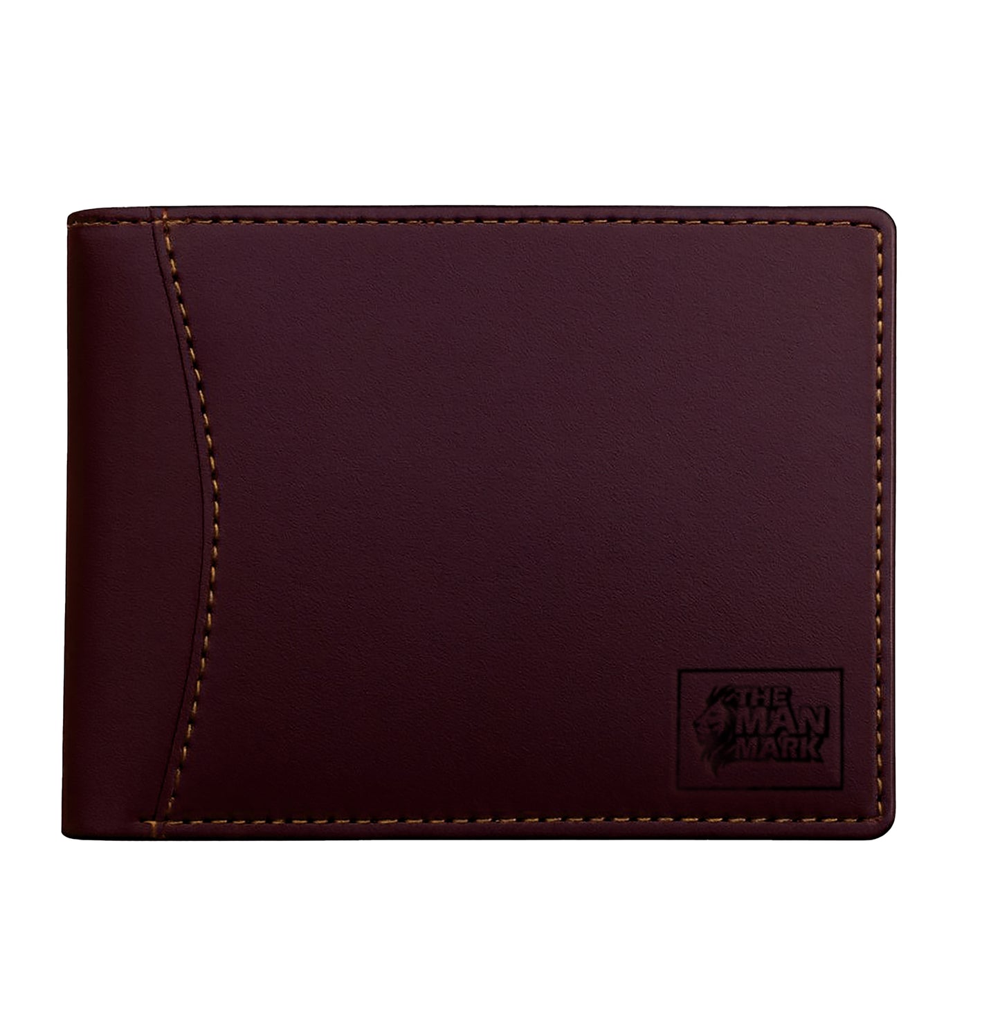 Classic Trio (Brown) Pu Leather Wallet- 3 Card Slots, 2 Currency Pockets, 2 ID Window, RFID Protection - Perfect Gift for Birthday, Valentine's Day, Father's Day, Brother's Day, Anniversary, Rakhi, Diwali etc.