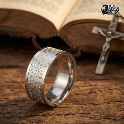 Christian Prayer Ring for Men