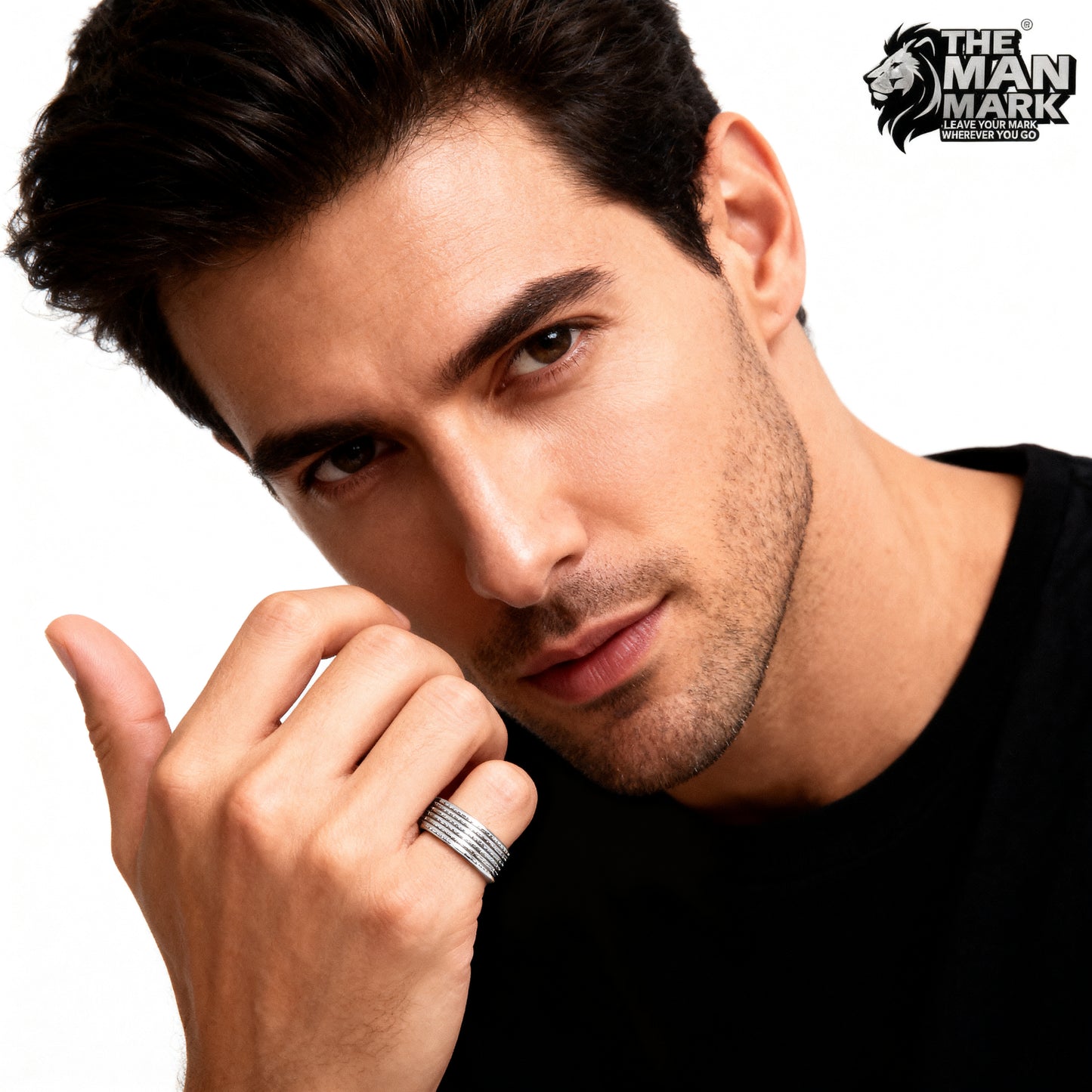 Regal Pattern Ring for Men