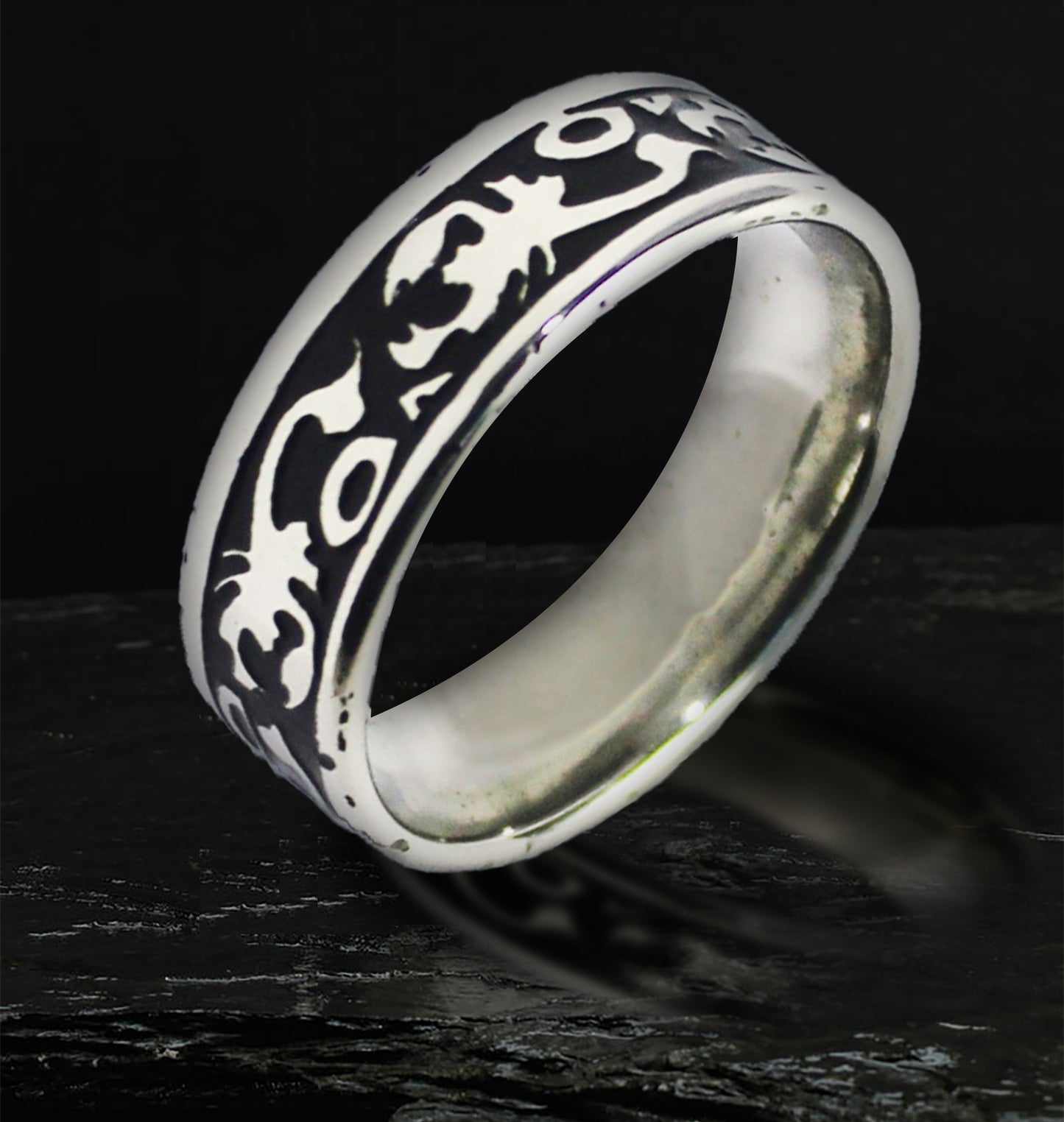 scorpion Pattern Ring Fashion Casual Stainless Steel