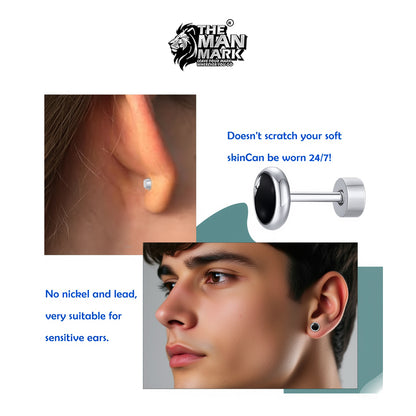 Minimalist Magnetic Stud Earring for Men