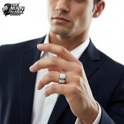 Regal Pattern Ring for Men