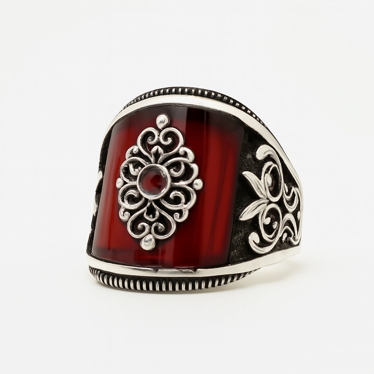 Inferno Crest Ring for Men
