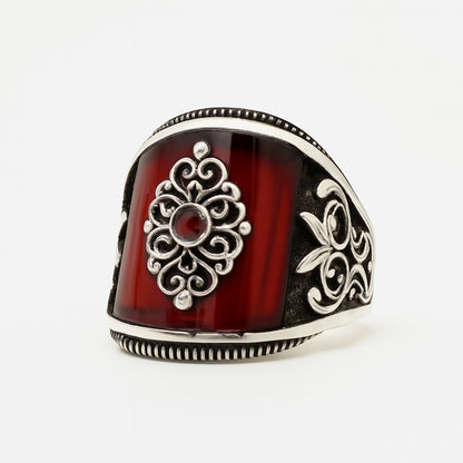 Inferno Crest Ring for Men