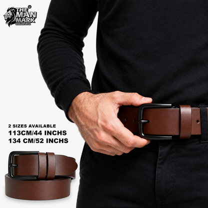 Elite Office Brown Belt for Men
