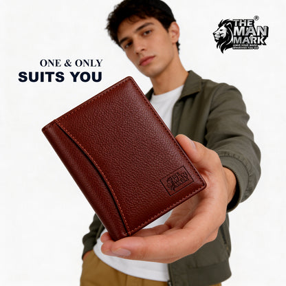 Elite (Brown) Premium Leather Wallet - 8 Card Slots, 2 Currency Pockets, 2, ID Window, RFID Protection - Perfect Gift for Birthday, Valentine's Day, Father's Day, Brother's Day, Anniversary, Rakhi, Diwali etc