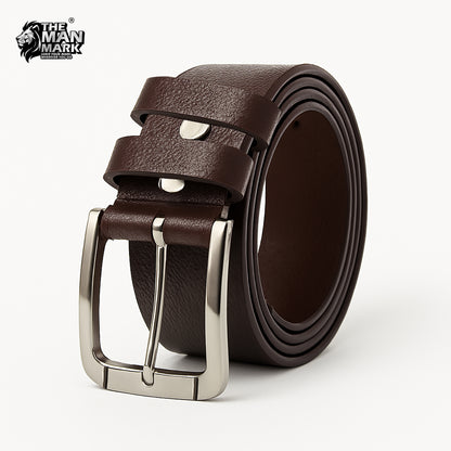 Brown Sentinel Leather Wallet & Classic Maroon Belt Combo for Men