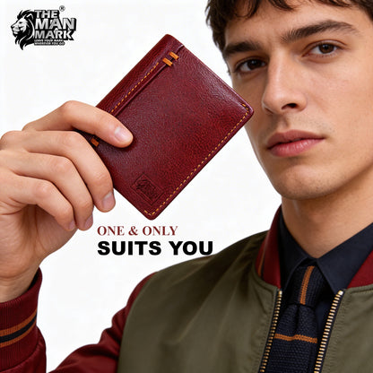Signature (Brown) Premium Leather Wallet - 17 Card Slots, 2 Currency Pockets, RFID Protection - Perfect Gift for Birthday, Valentine's Day, Father's Day, Brother's Day, Anniversary, Rakhi, Diwali etc