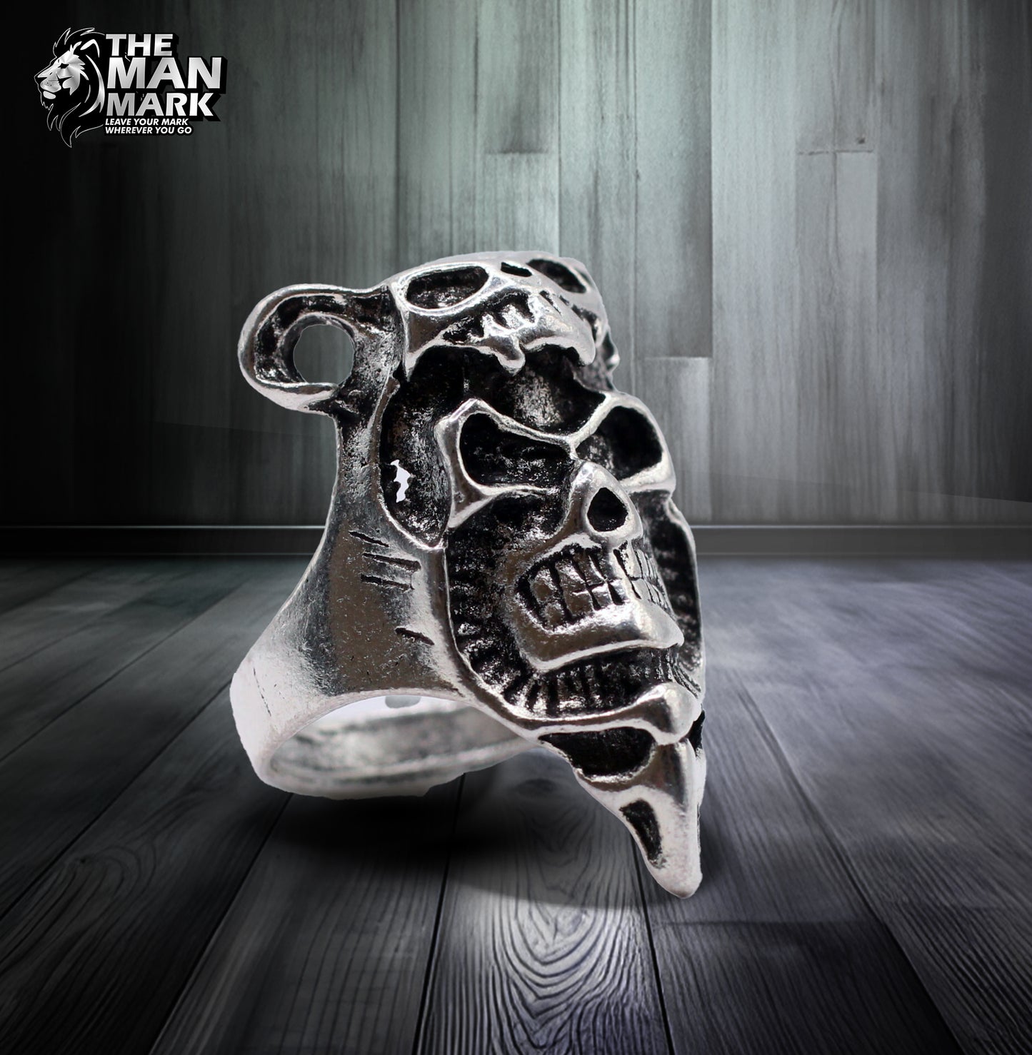 Devoured Skull Ring for Man