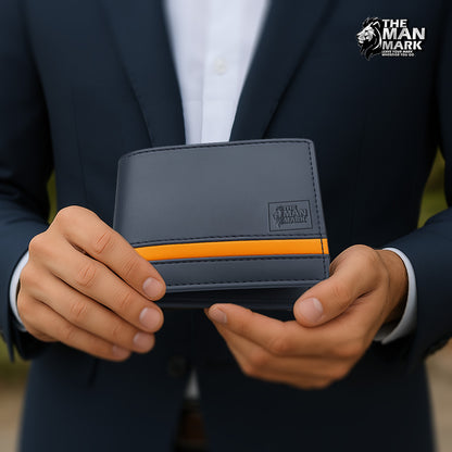 Alpha Edge Men's Premium Leather Wallet - 9 Card Slots, 2 Currency Pockets, RFID Protection - Perfect Gift for Birthday, Valentine's Day, Father's Day, Brother's Day, Anniversary, Rakhi, Diwali etc