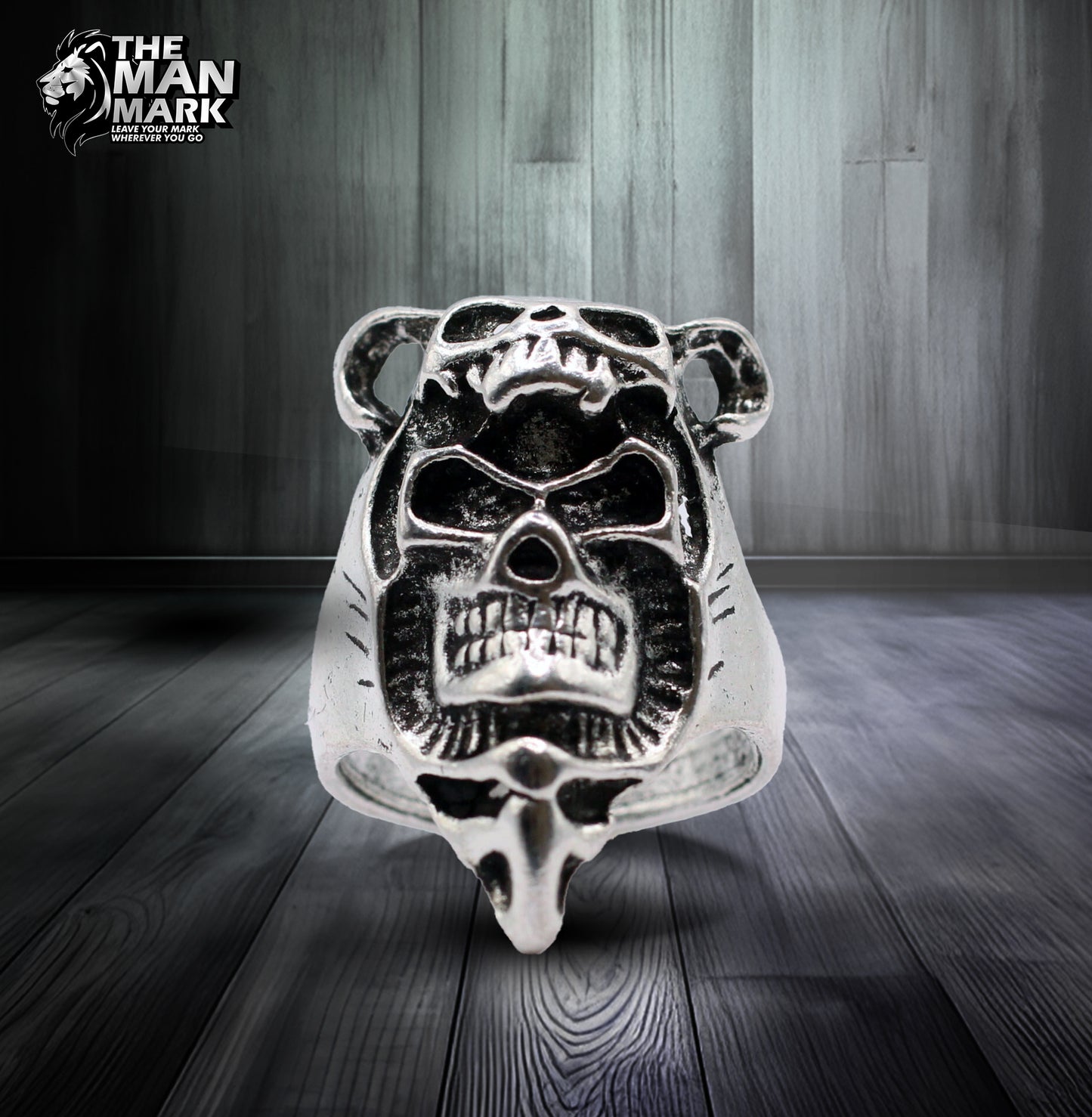 Devoured Skull Ring for Man