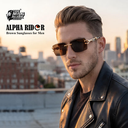 Alpha Rider Black & Brown Sunglasses Combo Pack for Men