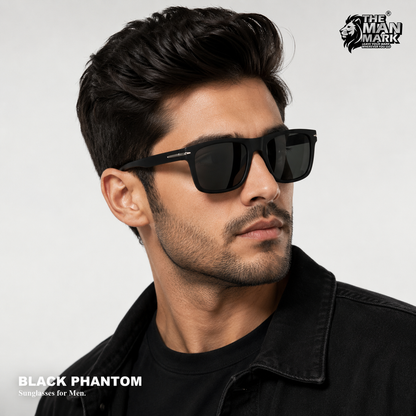 Black Phantom Sunglasses for Men
