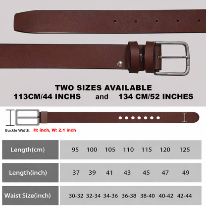 Elite Office Brown Belt for Men