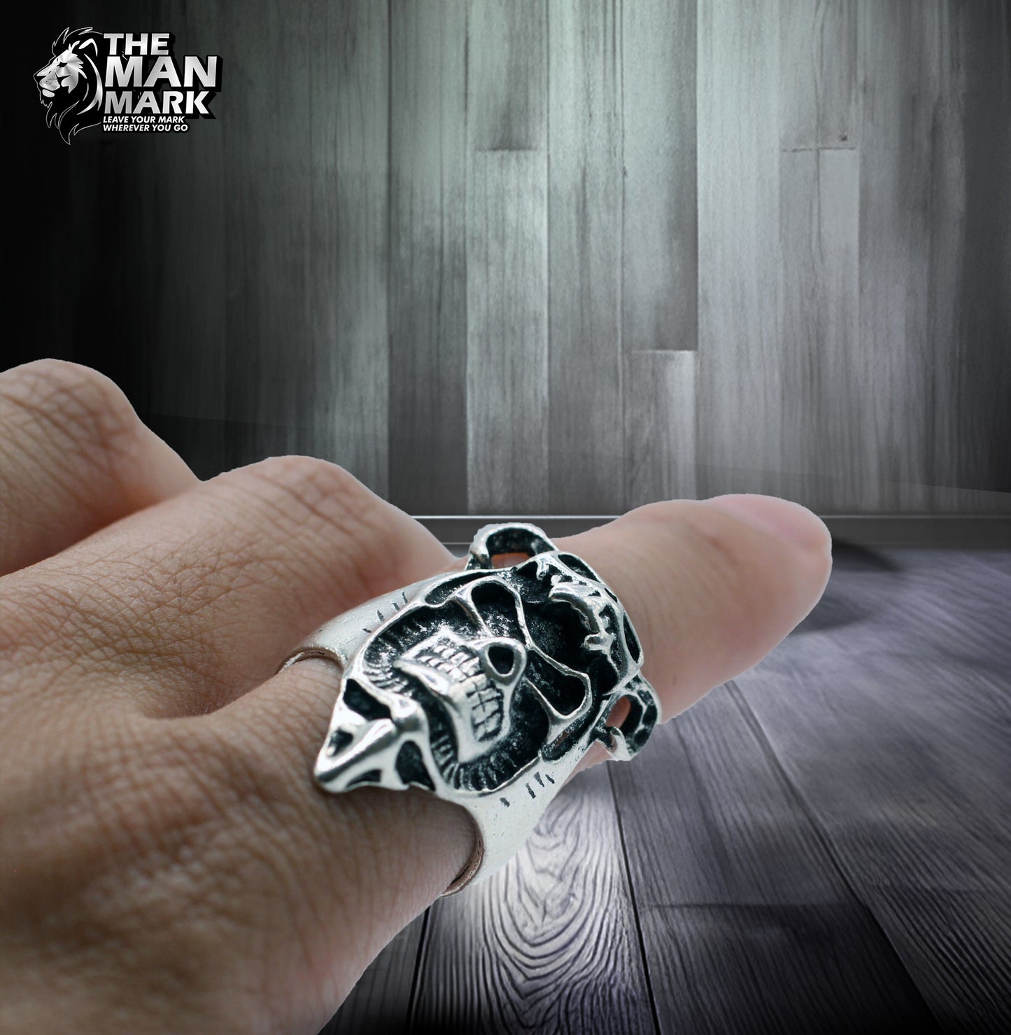 Devoured Skull Ring for Man