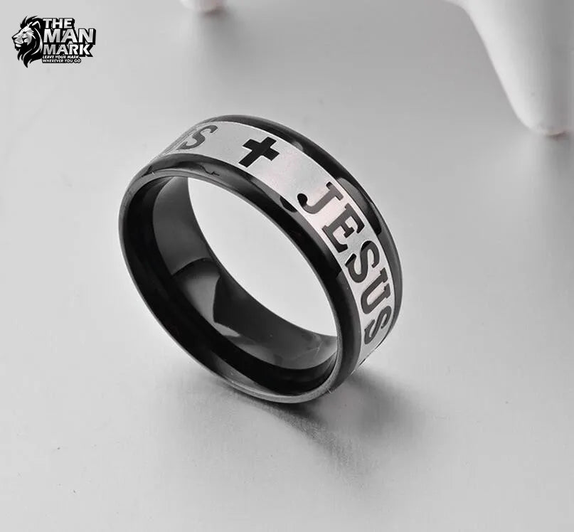 Faithline Edge Ring for Men