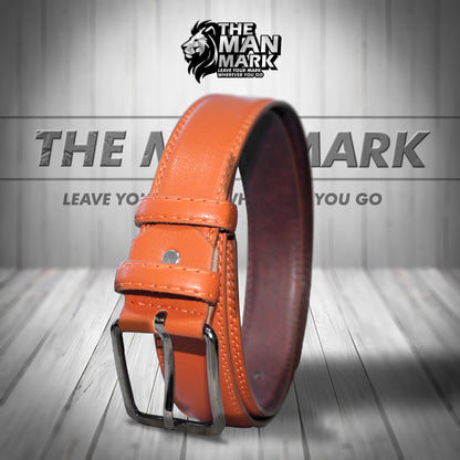 Luxury Tan  Belt for Men – The Man Mark | Elegant & Durable